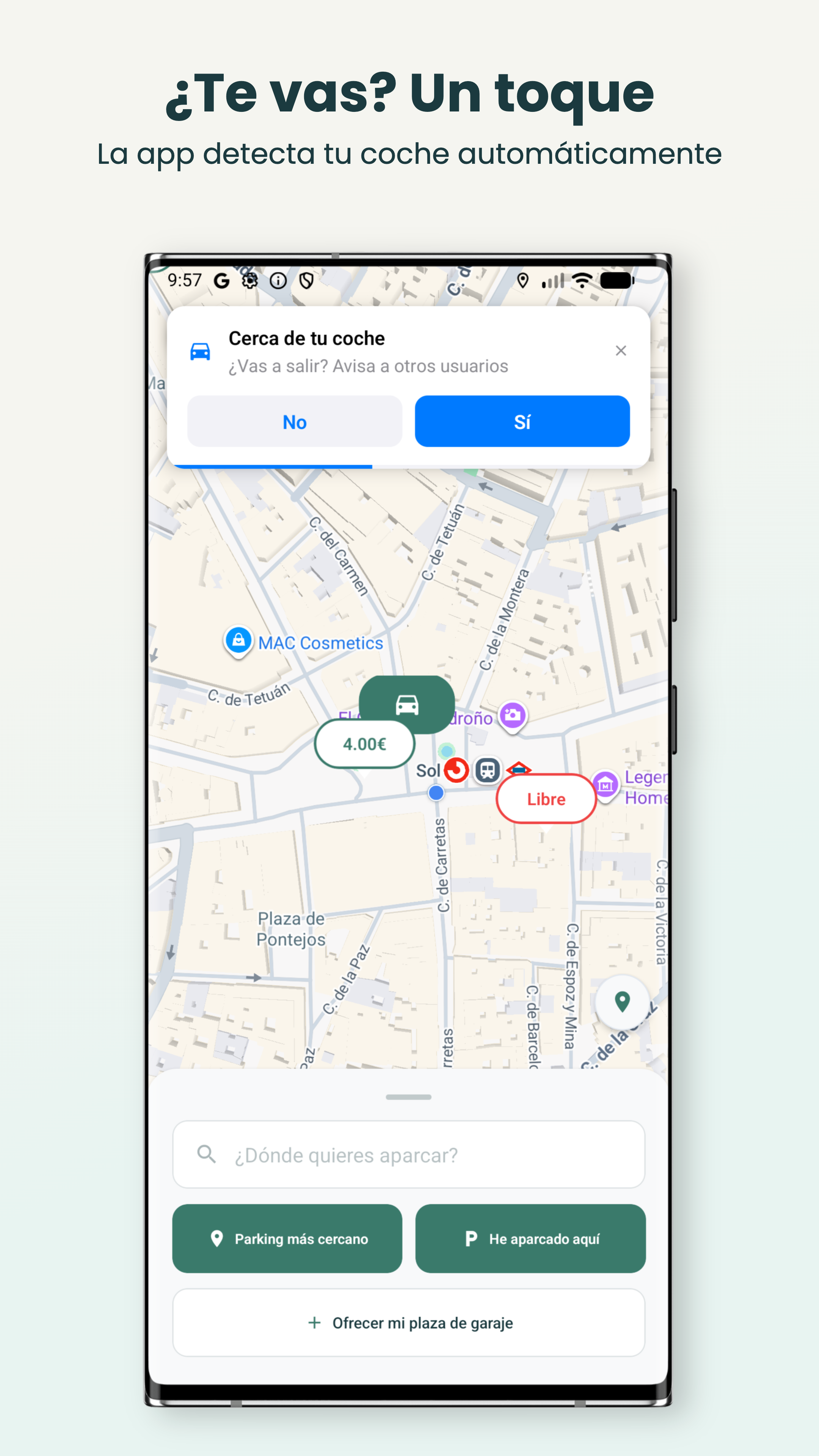 Android - Detección automática del coche por Bluetooth