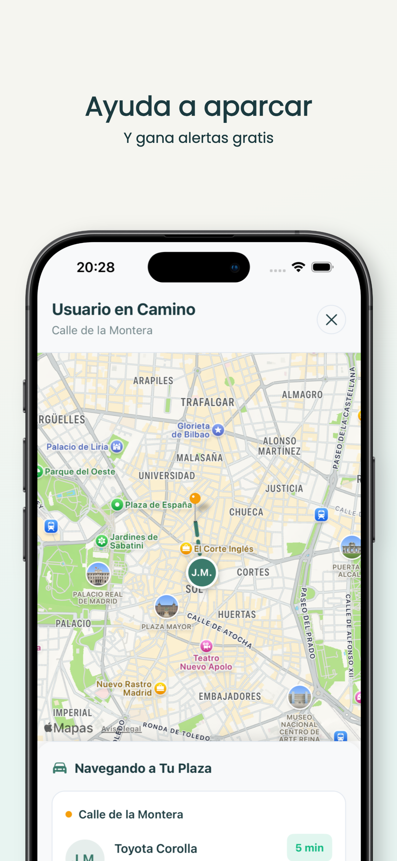 iOS - Alertas de plazas libres en tiempo real